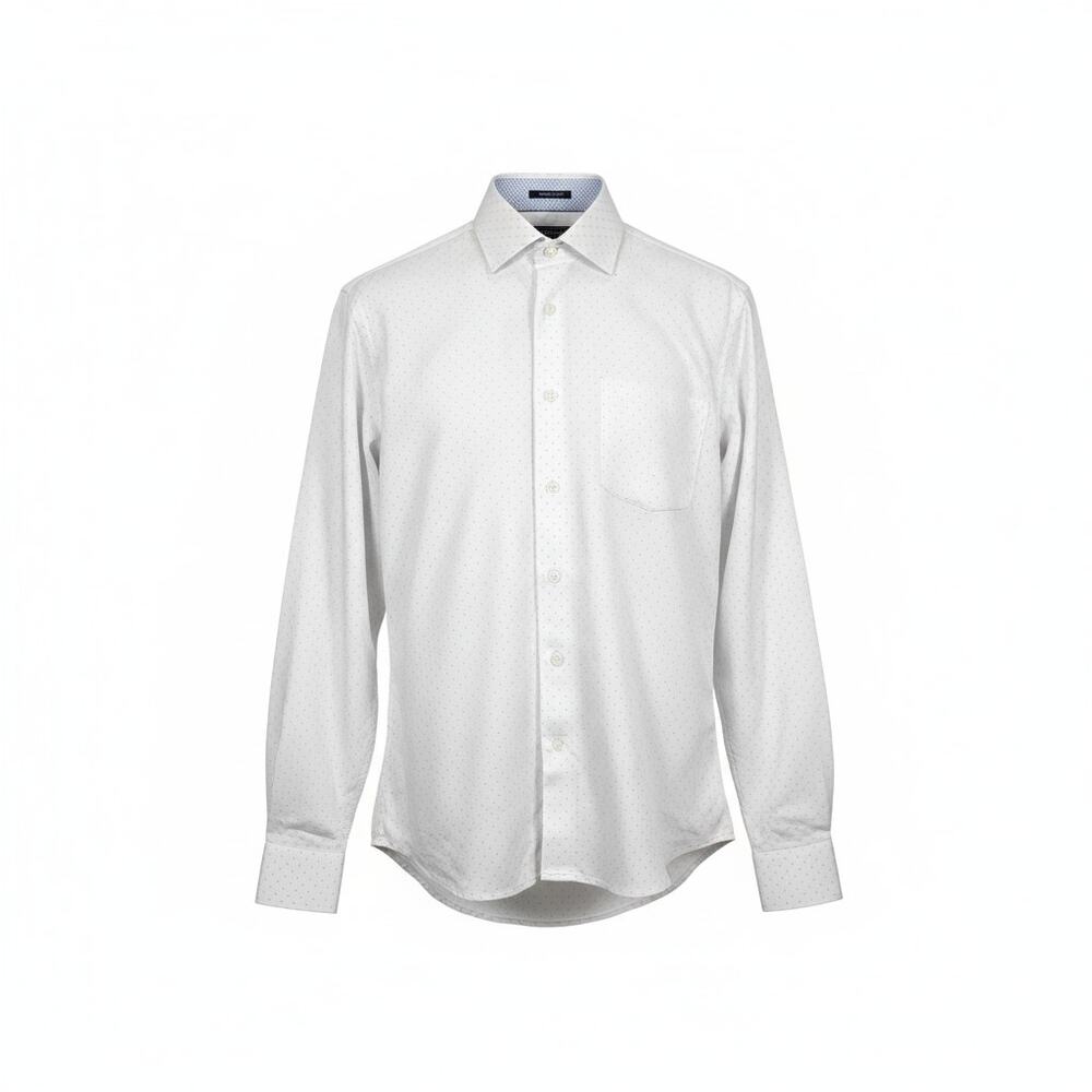 Report Collection Dress Shirt X4‎ Performance Stretch Polka dot Men's Large 16
